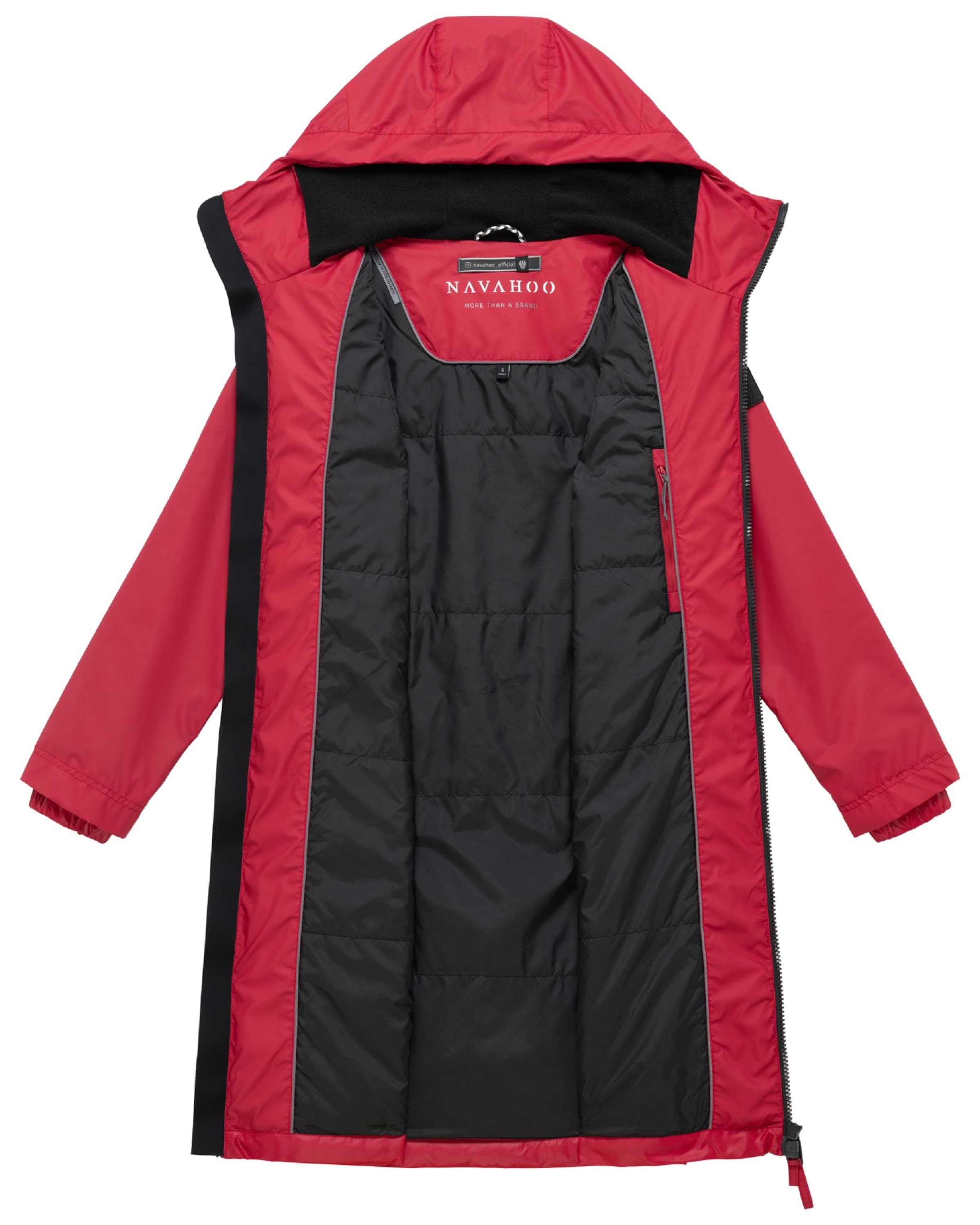 Manteau mi-saison 'Edelumhang 14' NAVAHOO en rouge