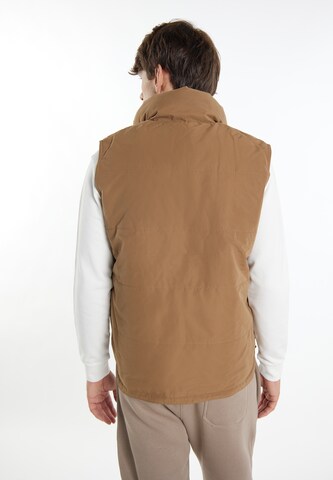 Gilet di MO in marrone