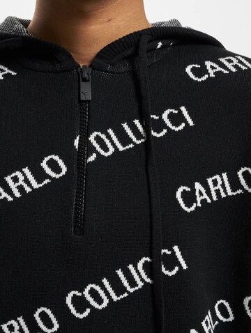 Carlo Colucci Pullover in Schwarz