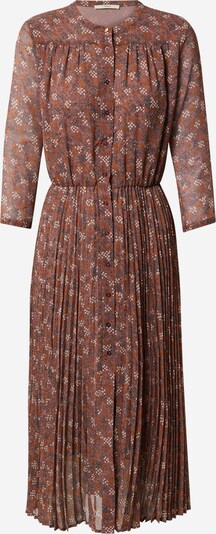 sessun Kleid 'PAINTERLY' in braun / senf / weiß, Produktansicht