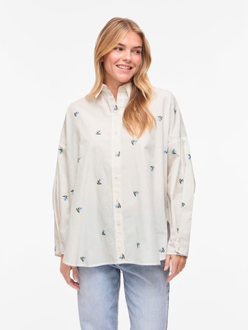 VILA Bluse 'VIAila' i hvid: forside