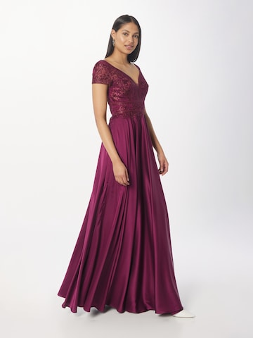 LUXUAR Evening Dress in Red