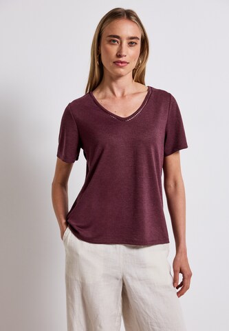 STREET ONE Shirt in Red: front