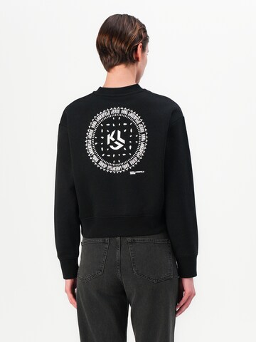 KARL LAGERFELD JEANS - Sweatshirt em preto: frente