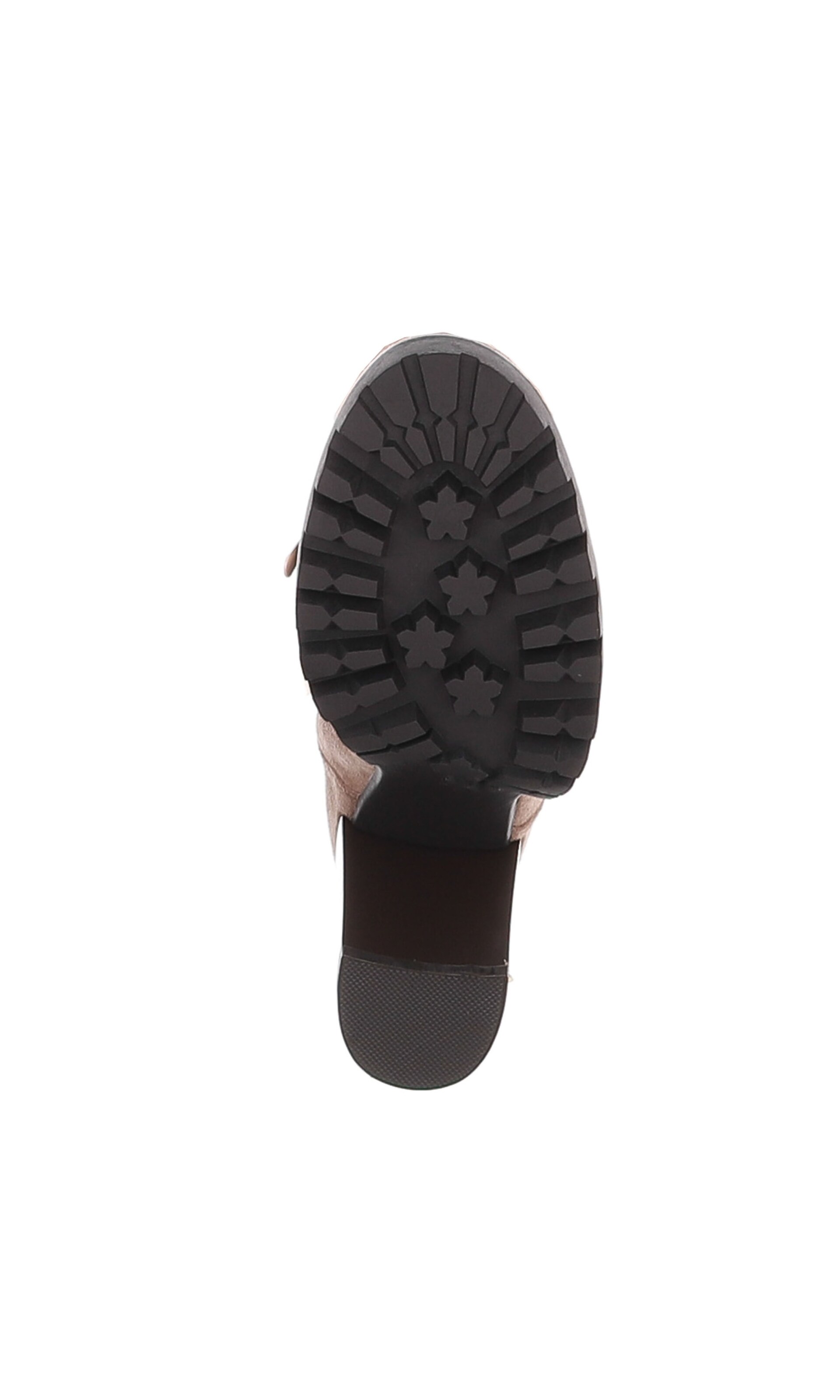 Ital-Design Overknees in Beige