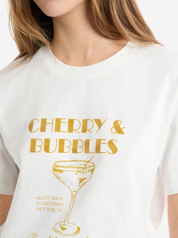 ETAM Pajama Shirt 'Ginger' in White