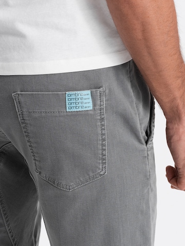 Ombre Tapered Cargo Jeans 'PADJ-0112' in Grey