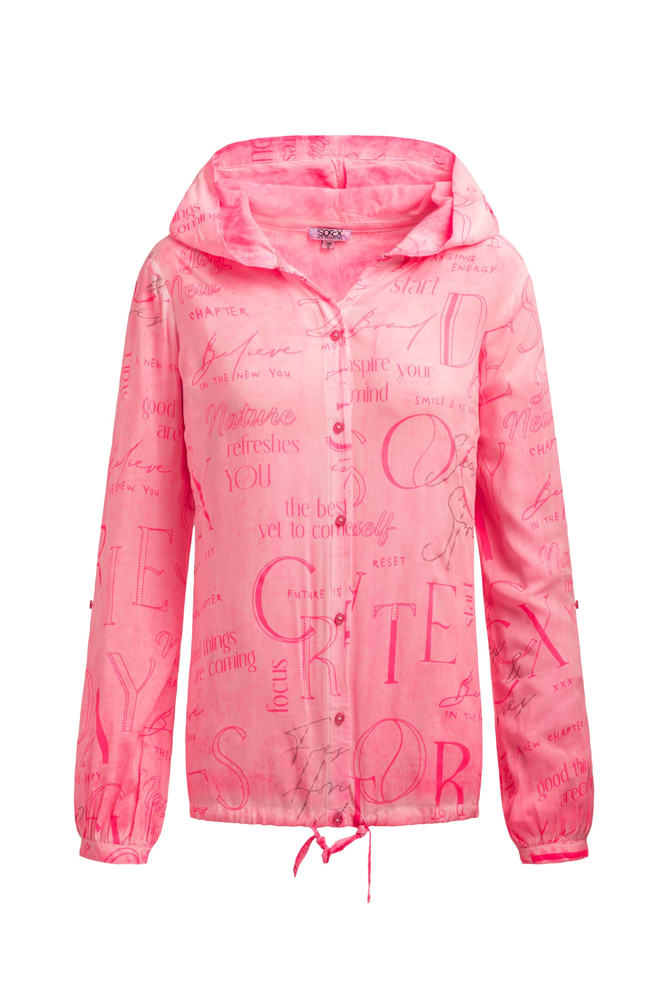 Soccx Blouse in Red: front