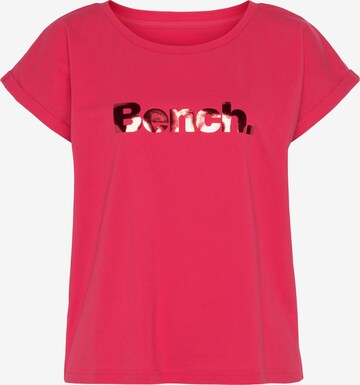 BENCH T-Shirt in Pink: predná strana