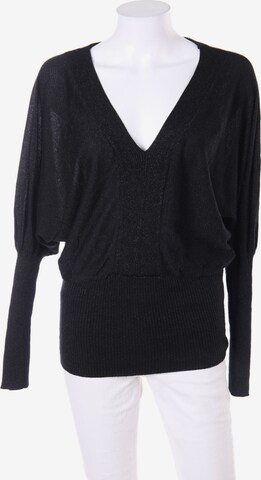 YES OR NO Batwing-Pullover M in Schwarz: predná strana