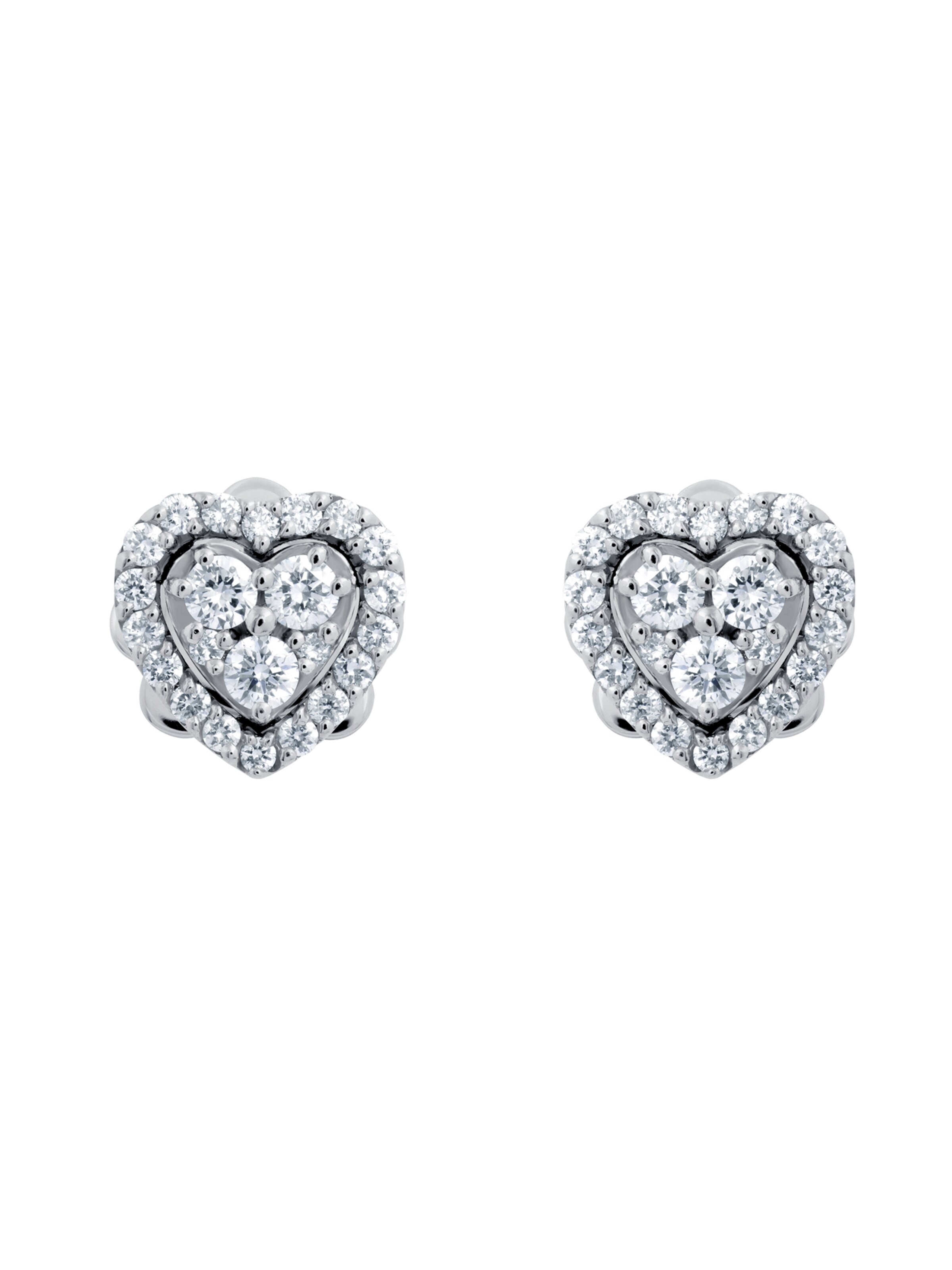 57emozioni Oorbellen 'Diamond' in Zilver