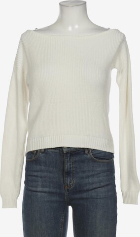even&odd Sweater & Cardigan in XS in White: front