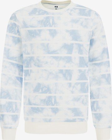 T-Shirt WE Fashion en bleu : devant