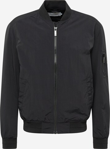 Calvin Klein Between-season jacket 'MATT' in Black: front