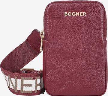 BOGNER Schoudertas 'Andermatt Johanna' in Rood: voorkant