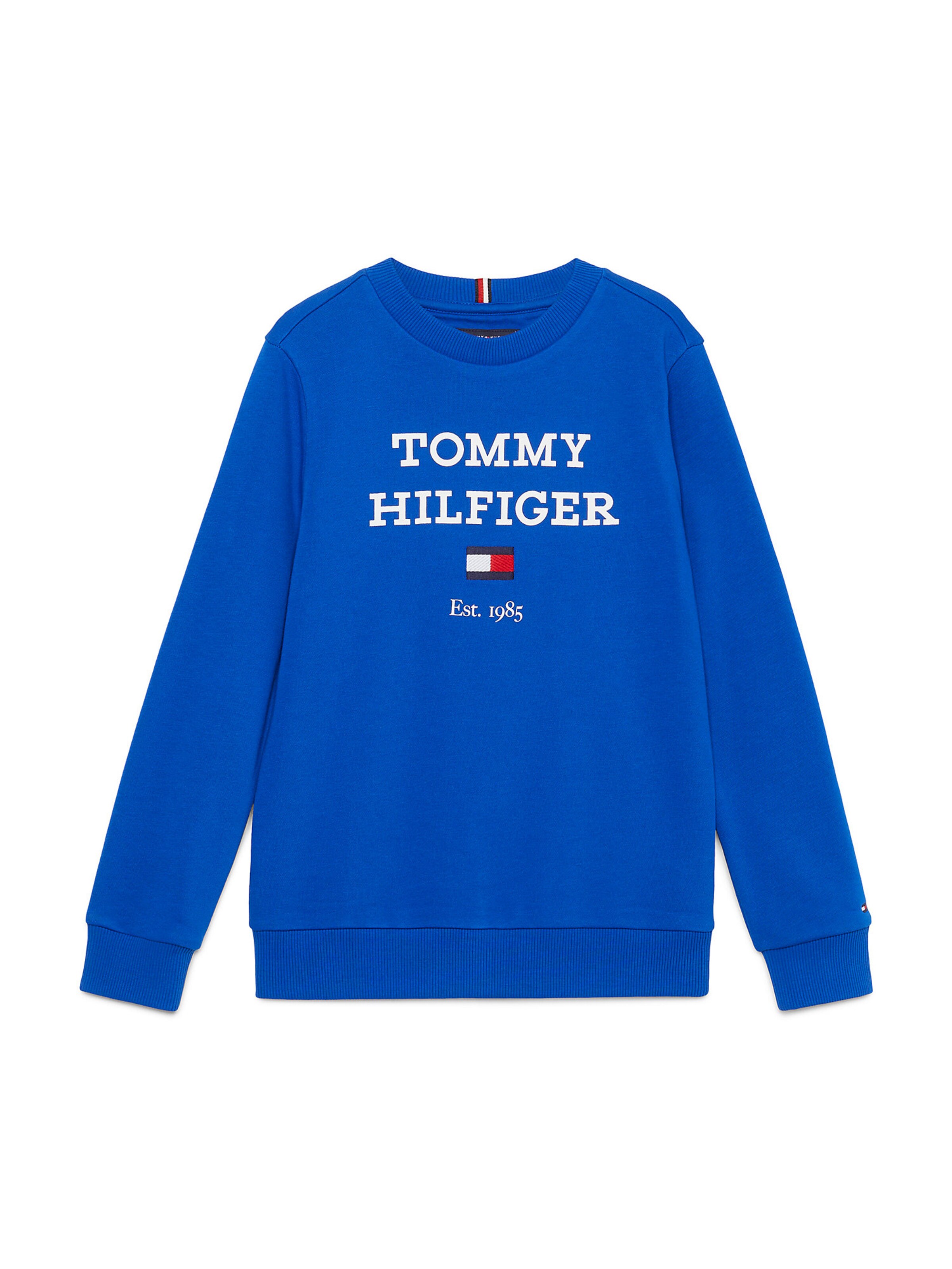 TOMMY HILFIGER Tréning póló - kék: elől