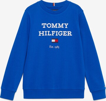 TOMMY HILFIGER Sweatshirt in Blauw: voorkant