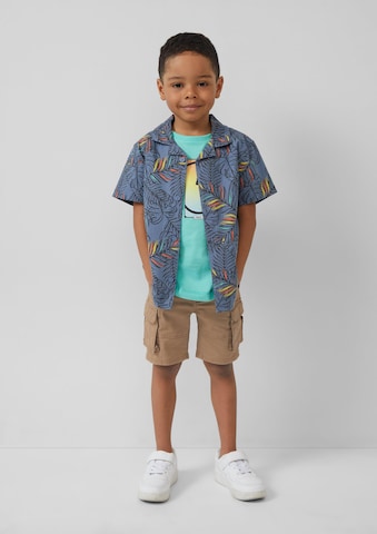 Coupe regular Chemise s.Oliver en bleu : devant