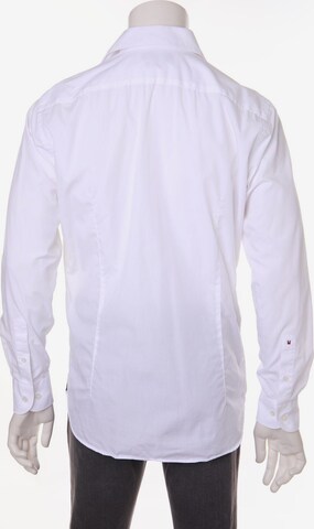TOMMY HILFIGER Button Up Shirt in M in White