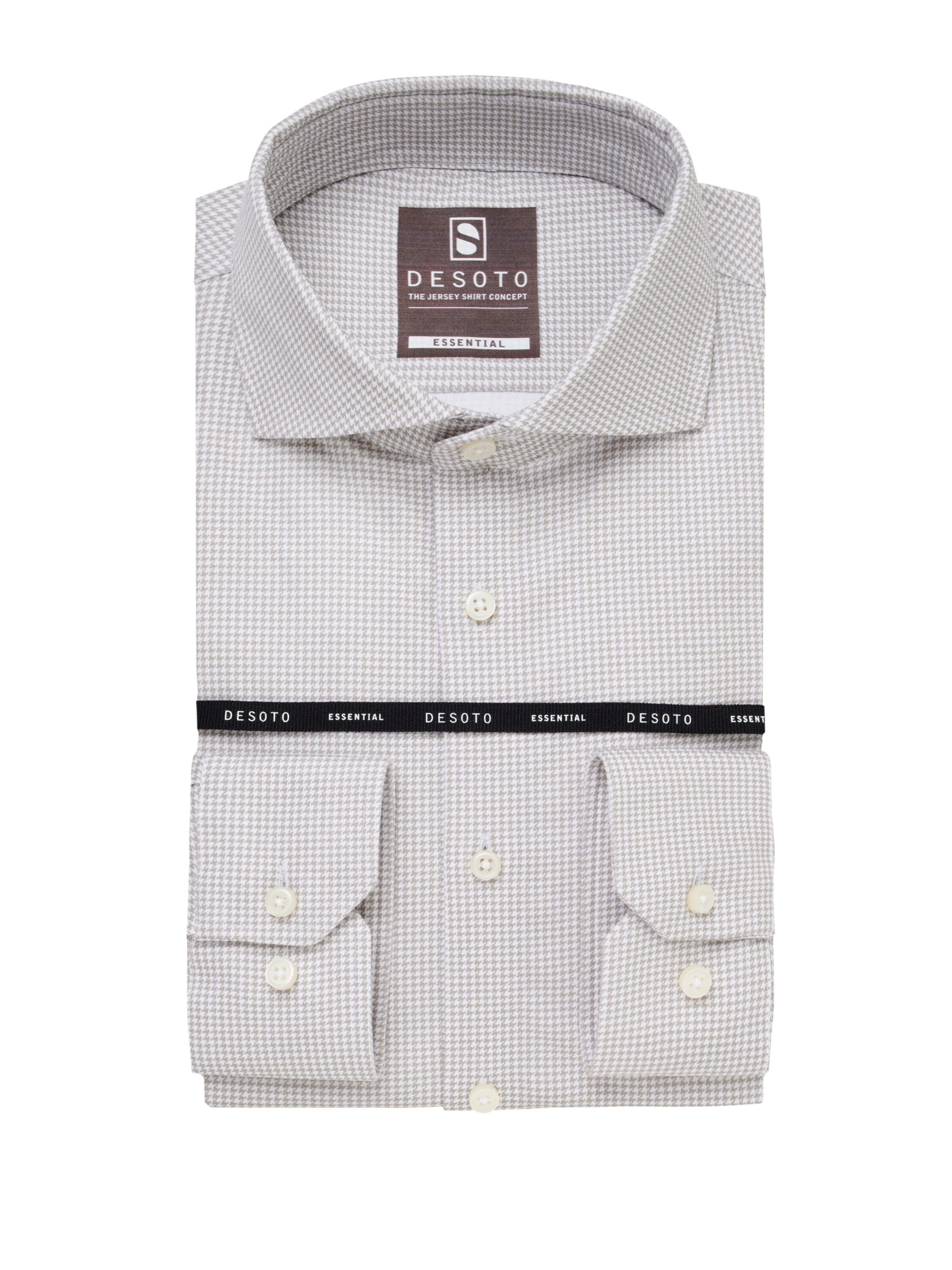 Coupe slim Chemise DESOTO en gris : devant