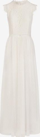 APART Evening Dress in White: front