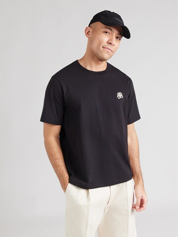 NN07 - Camiseta 'Jett' en negro: frente