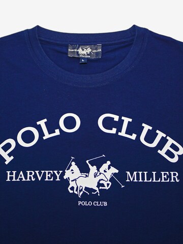 HARVEY MILLER Shirt 'Polo Club' in Blauw