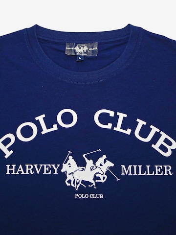 T-Shirt 'Polo Club' HARVEY MILLER en bleu