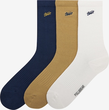 Pull&Bear Socks in Blue: front