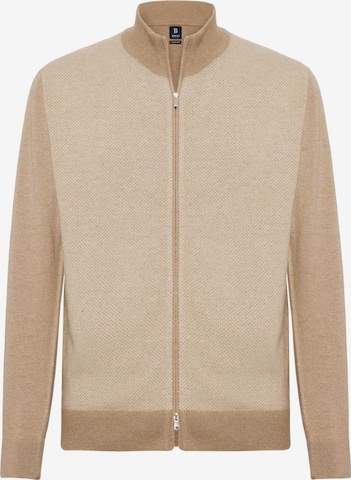 Boggi Milano Strickjacke 'Mezza' in Beige: predná strana