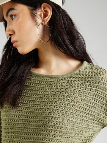 VILA Sweater 'BELLISINA' in Green