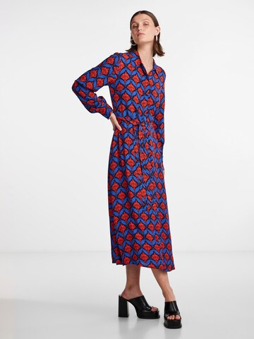 Y.A.S Shirt Dress 'FIMA' in Blue