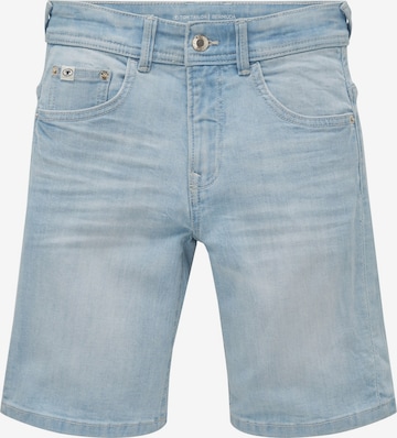 TOM TAILOR Regular Shorts in Blau: predná strana