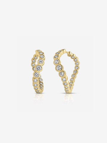 CLASSYANDFABULOUS Jewelry Earrings 'ONDA DI LUSSO' in Gold: front