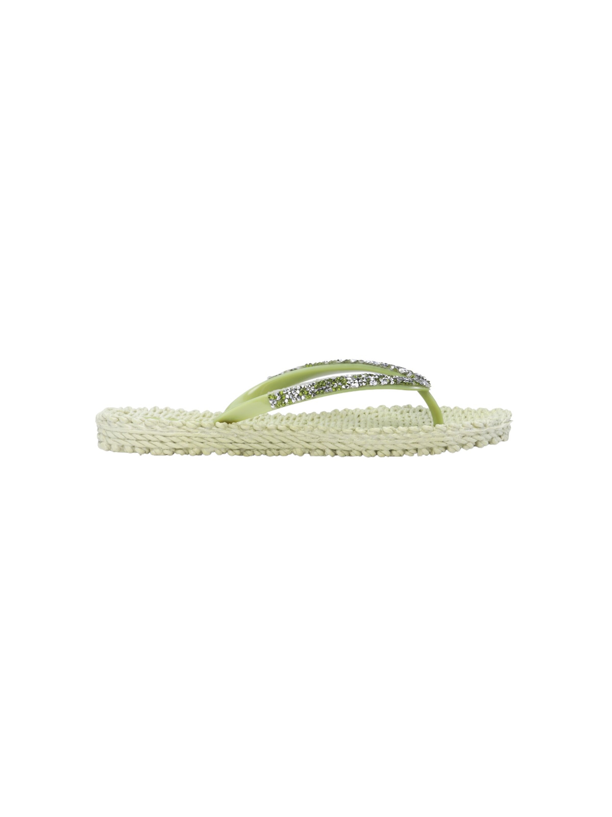 ILSE JACOBSEN T-Bar Sandals in Green