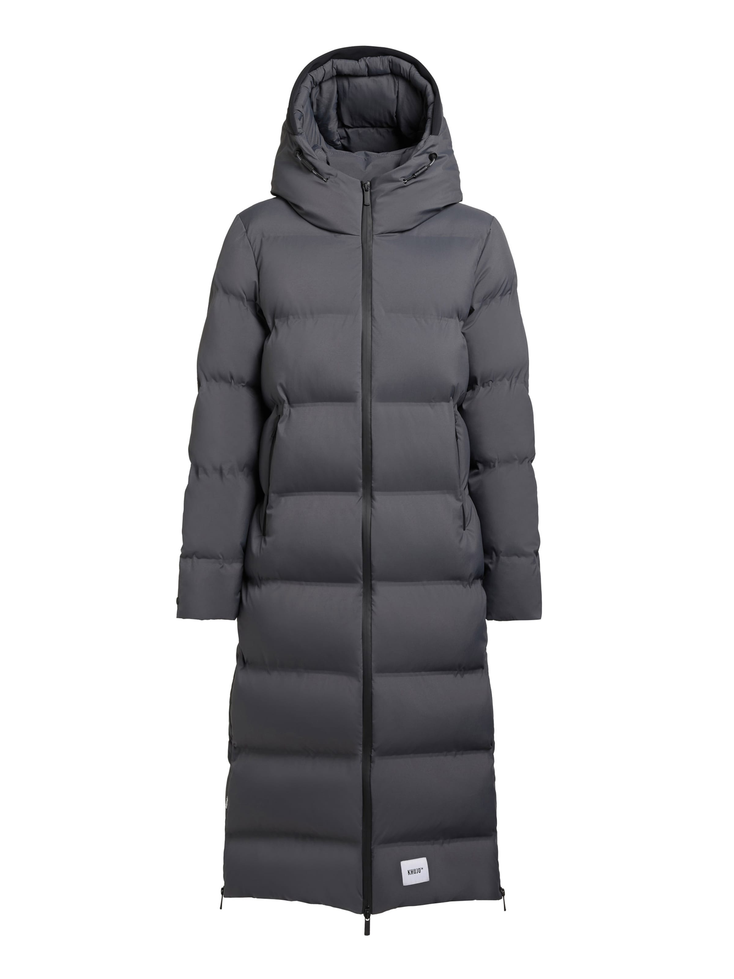 khujo Vinterfrakke 'Larea3' i grå: forside