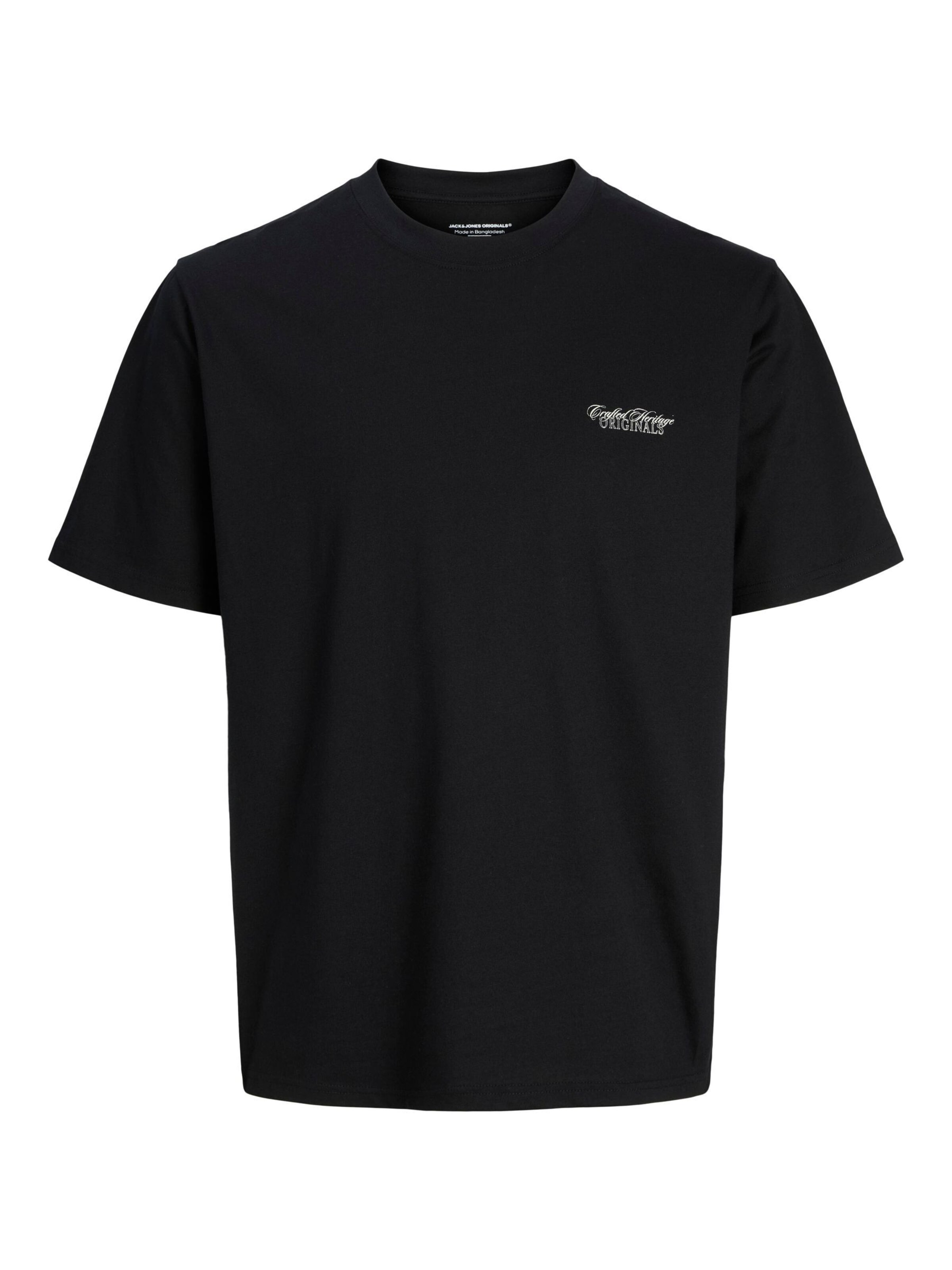 Jack & Jones Junior Shirt in Zwart: voorkant