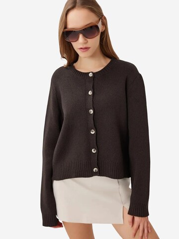 Giacchetta di Happiness İstanbul in marrone: frontale