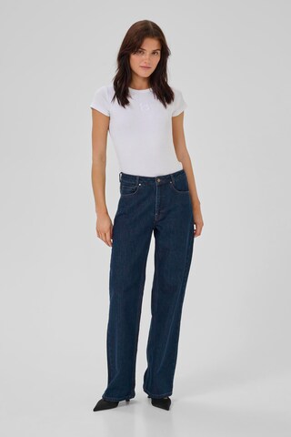 My Essential Wardrobe Wide Leg Jeans 'Karli 139' i blå