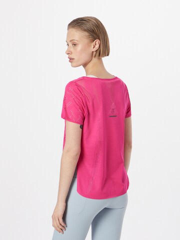 ASICS Λειτουργικό μπλουζάκι 'VENTILATE 2.0' σε ροζ