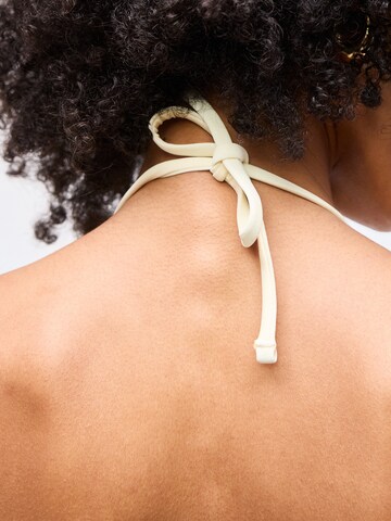 HOLLISTER Triangel Bikinitop in Beige