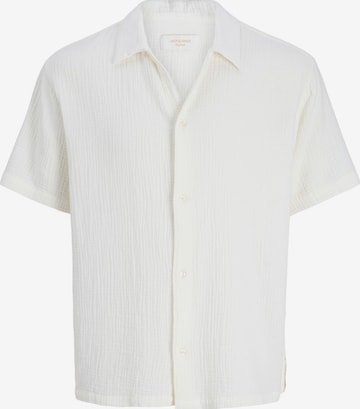 JACK & JONES - Ajuste regular Camisa en blanco: frente