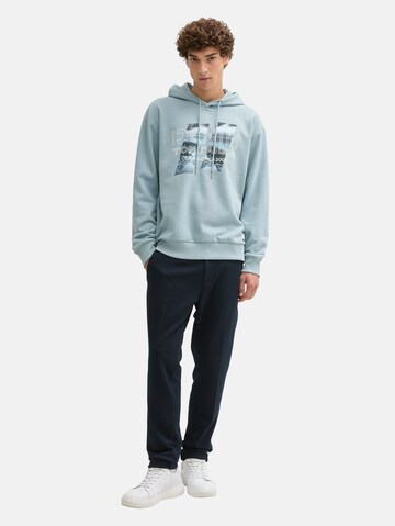 TOM TAILOR DENIM Sweatshirt in Blauw