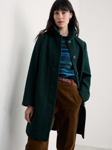 Seasalt Cornwall Mantel 'Wood Cabin' in Grün