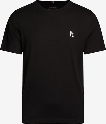 T-Shirt TOMMY HILFIGER en noir : devant