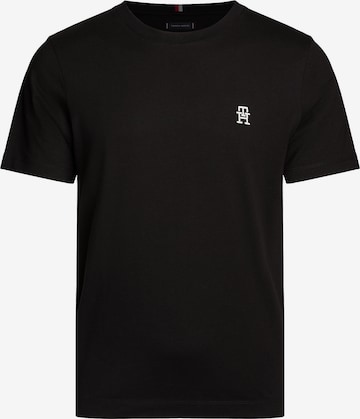 T-Shirt TOMMY HILFIGER en noir : devant