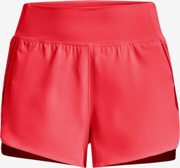 UNDER ARMOUR Sportbroek 'Flex Woven' in Rood: voorkant