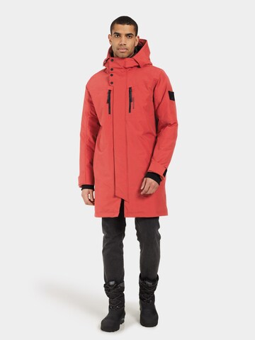 Didriksons Winterparka 'DEXTER' in Rot