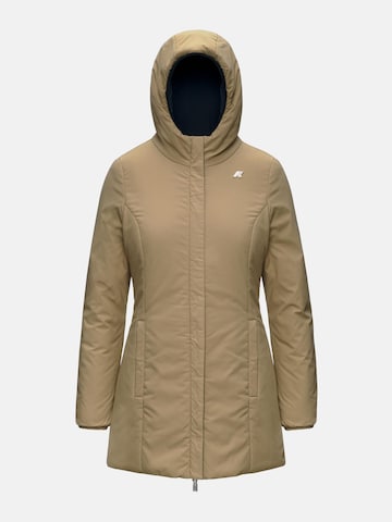 K-Way - Chaqueta de invierno 'K-WAY DENISE ST WARM DOUBLE GIUBBINO' en beige