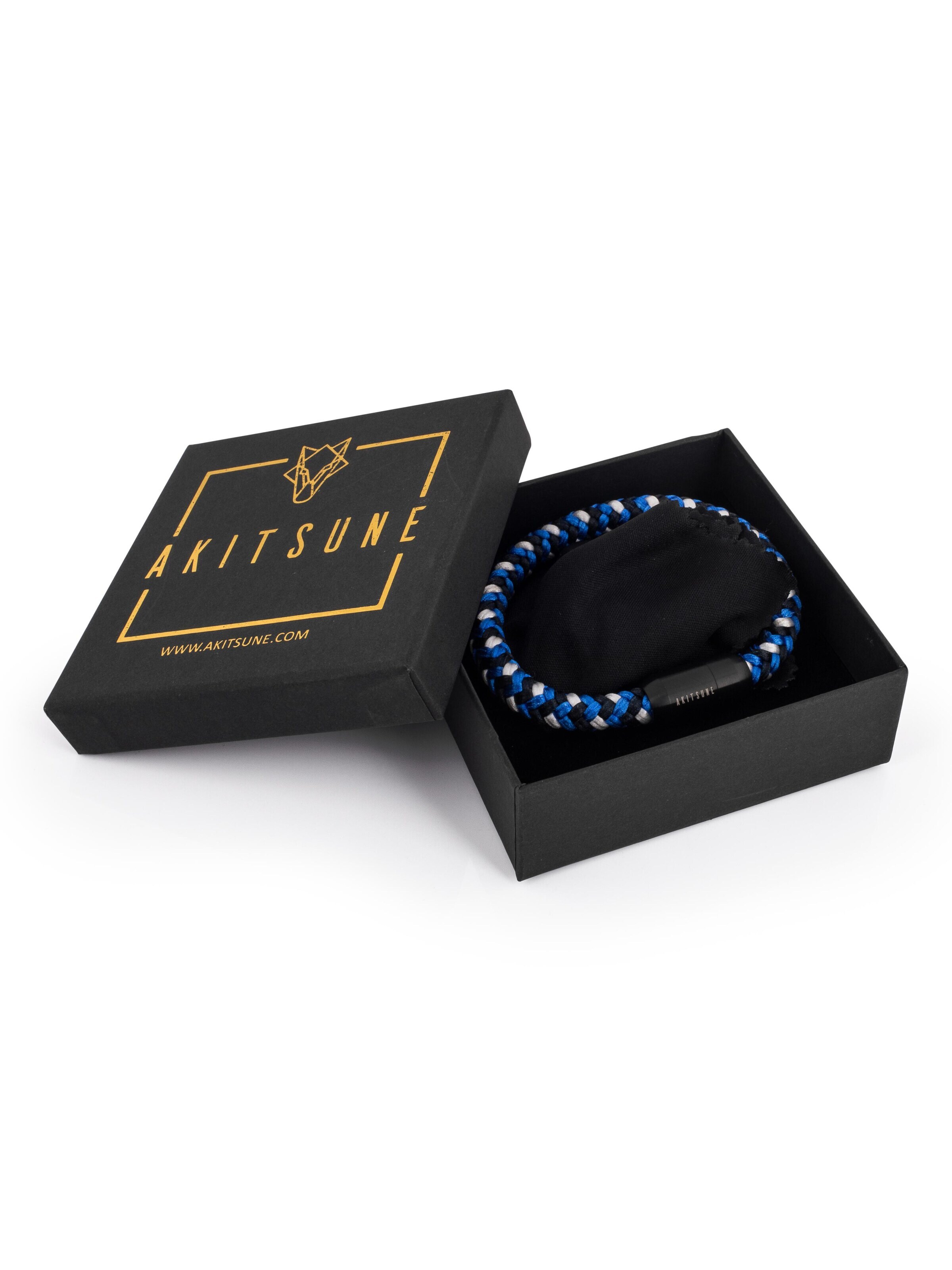 Akitsune Armband 'Portus'‌‌‌‌‌‌ in Weiß